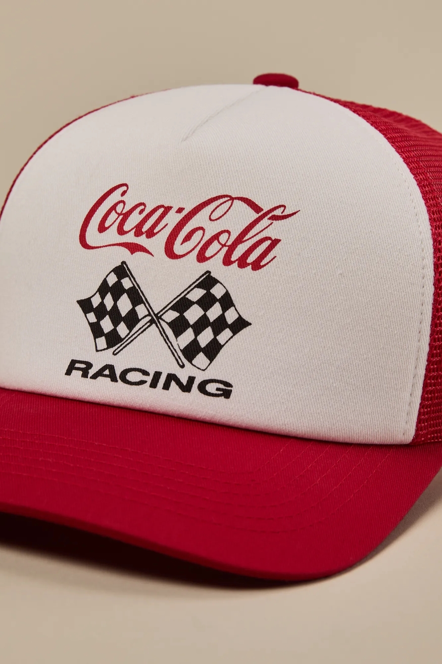 COCA COLA RACING TRUCKER HAT — MULTI — image 3