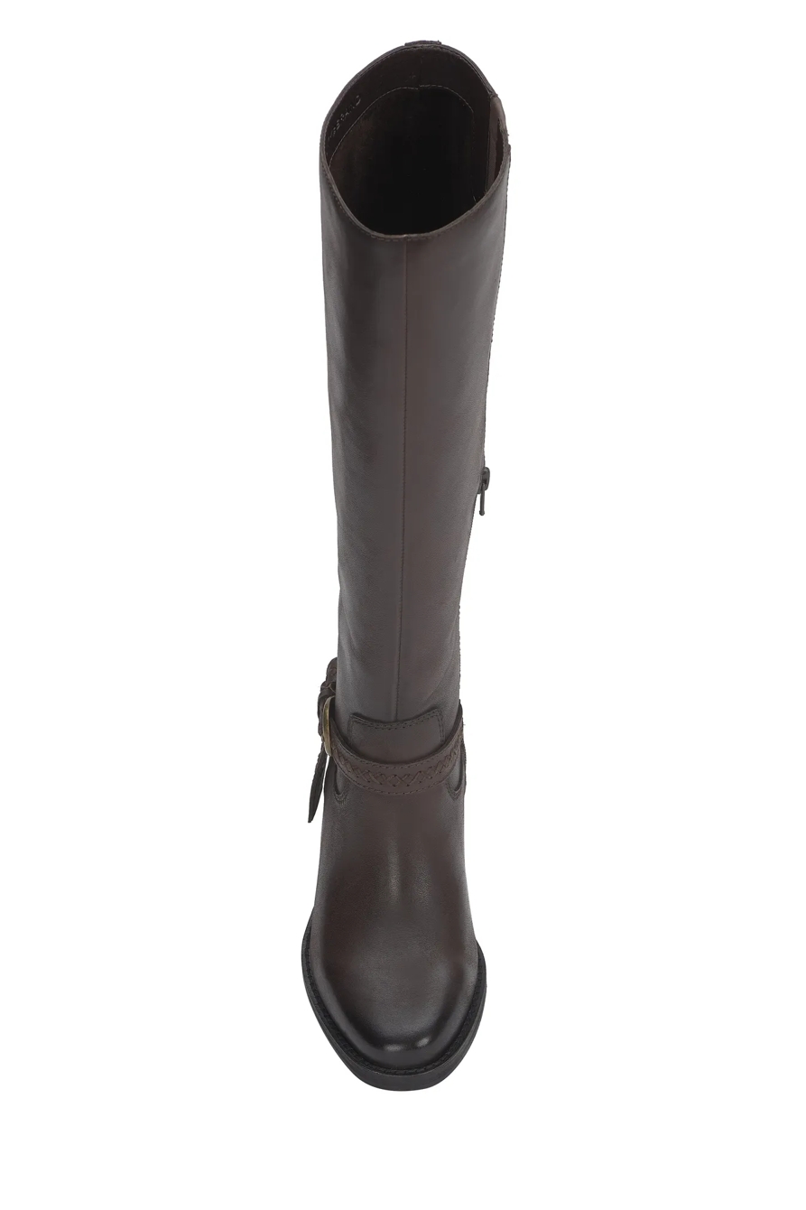 MALTET HIGH BOOT — DARK BROWN — image 4
