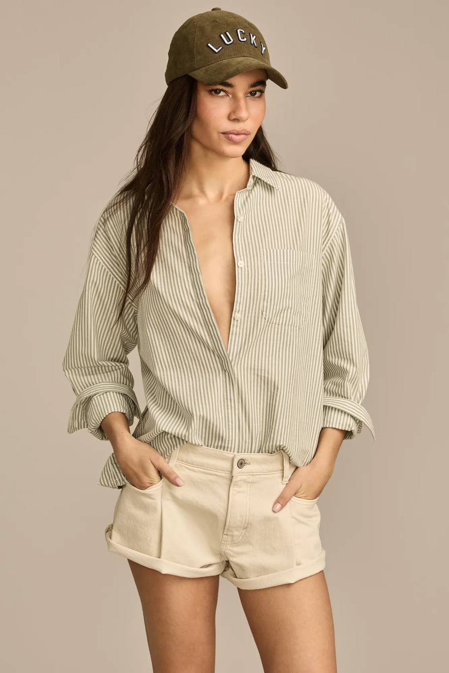 HIGH RISE MOM SHORT — DOLE WHIP WASH — image 1