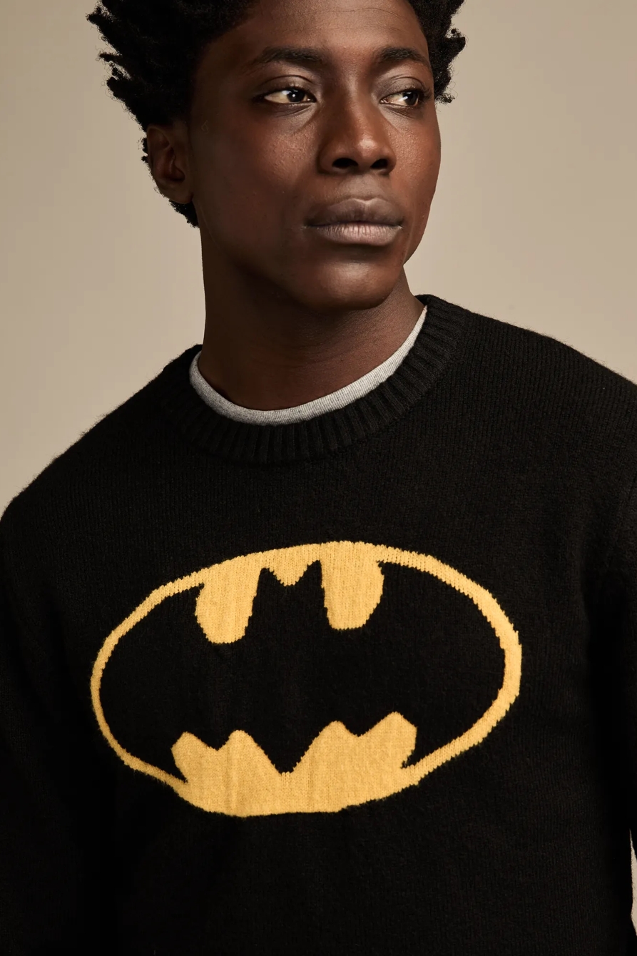 BATMAN SWEATER — BLACK MULTI — image 2