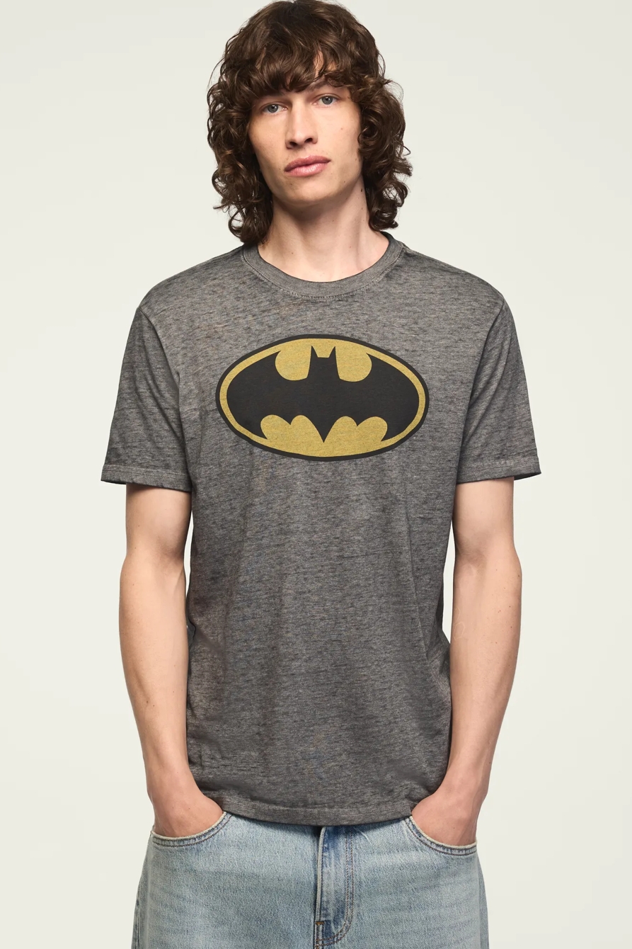 Batman Logo Graphic Tee — #001 BLACK — image 2