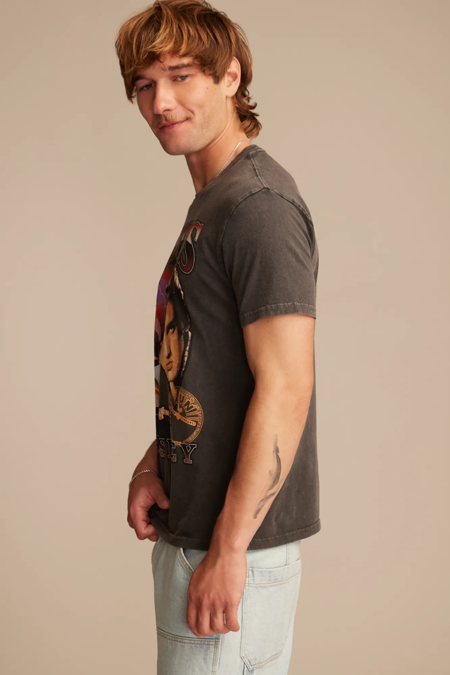 ELVIS MONTAGE TEE — JET BLACK — image 3