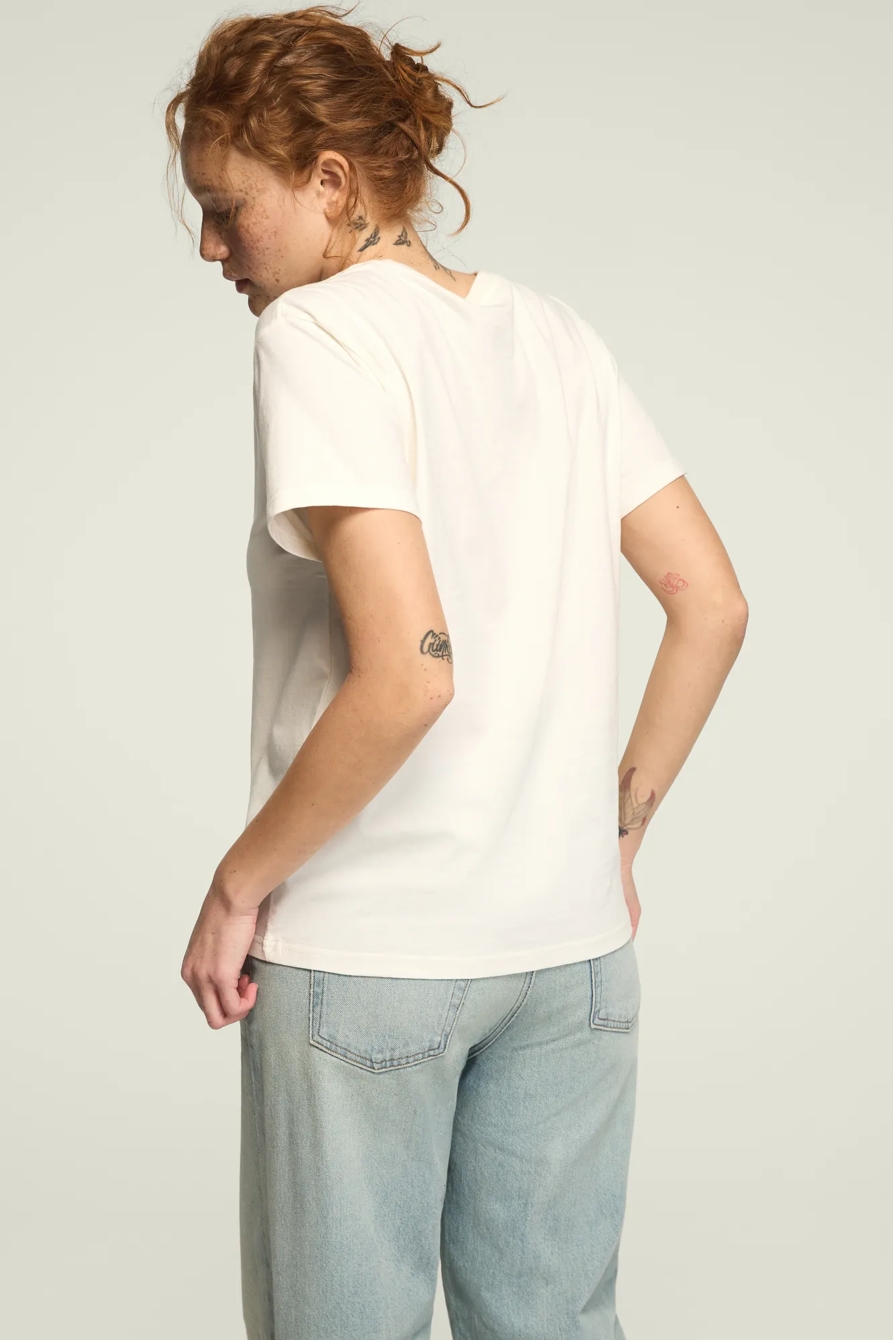 SUPERGIRL BOYFRIEND TEE — CREAM — image 3