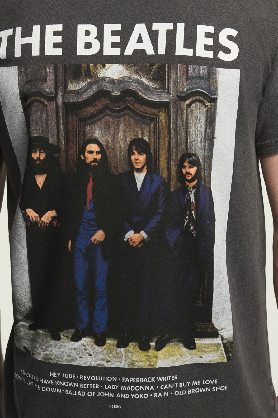 THE BEATLES PHOTO REEL TEE — JET BLACK — image 3