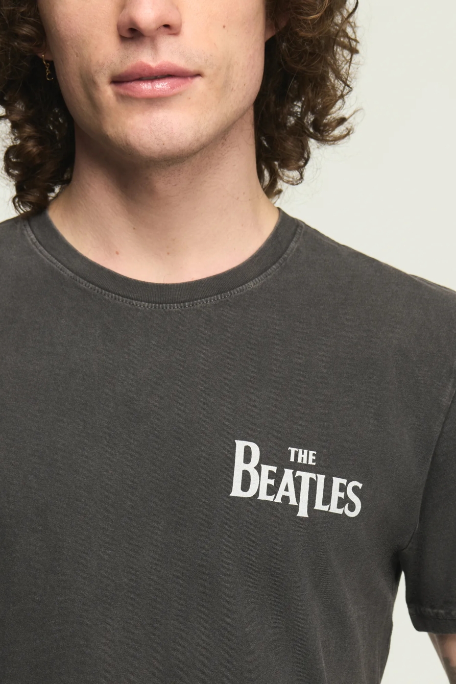 THE BEATLES PHOTO REEL TEE — JET BLACK — image 5