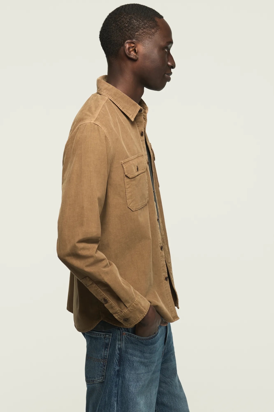 CORDUROY WORKSHIRT — KANGAROO — image 4