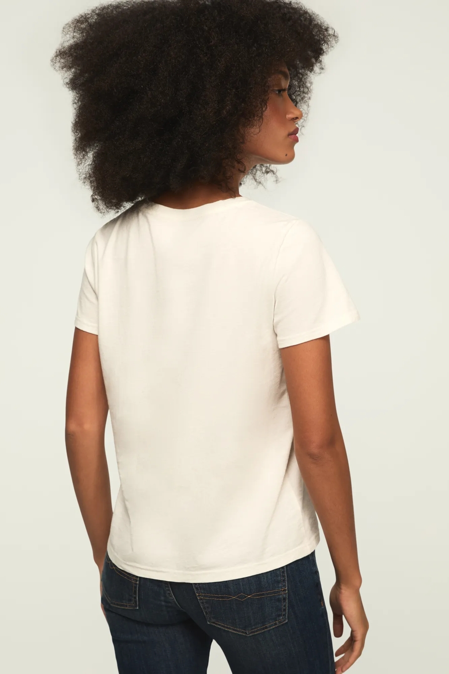 STAY LUCKY CARD CLASSIC CREW — GARDENIA — image 3