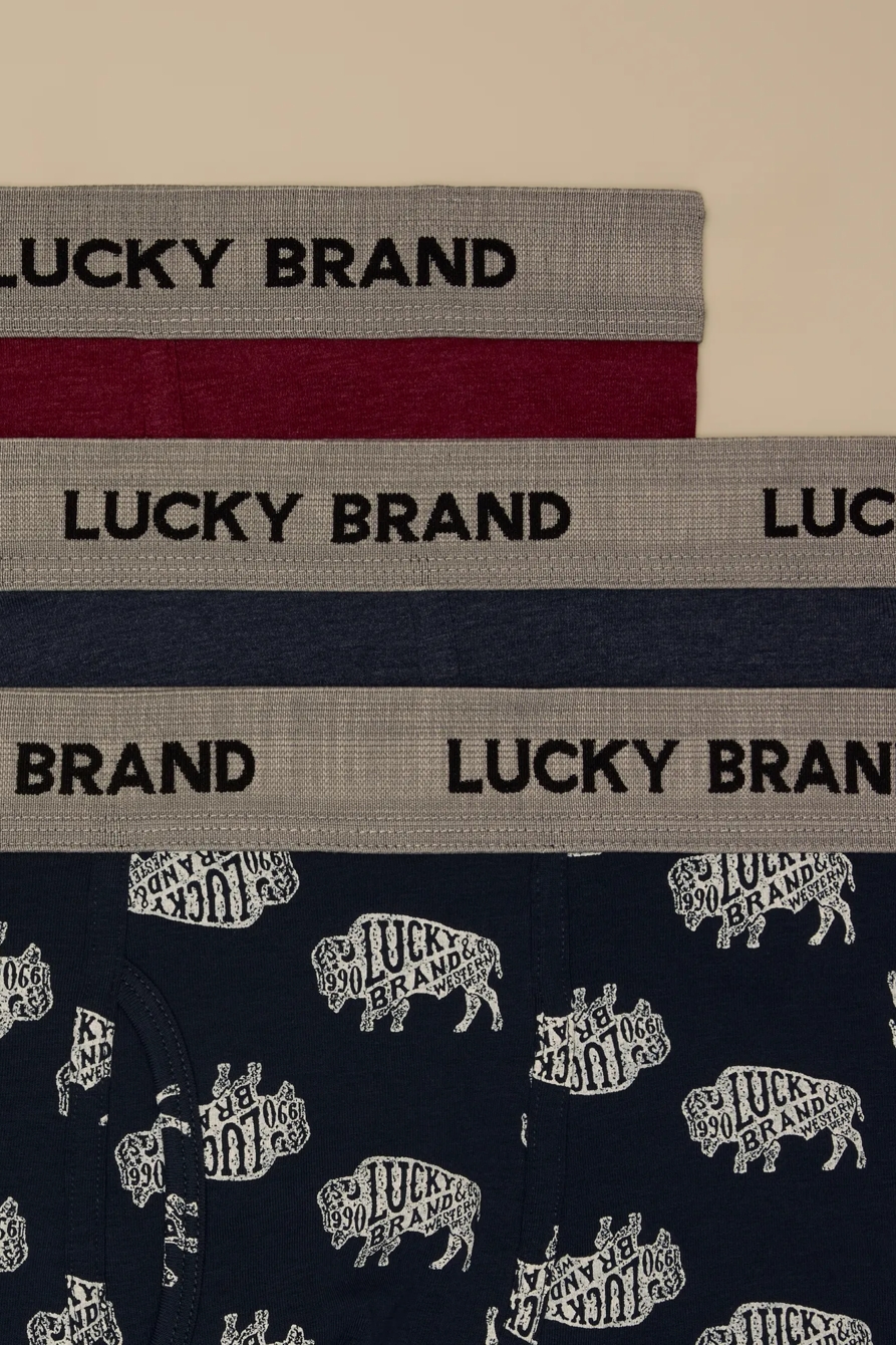 3 PACK BOXER BRIEF — BUFFALO PRINT — image 2