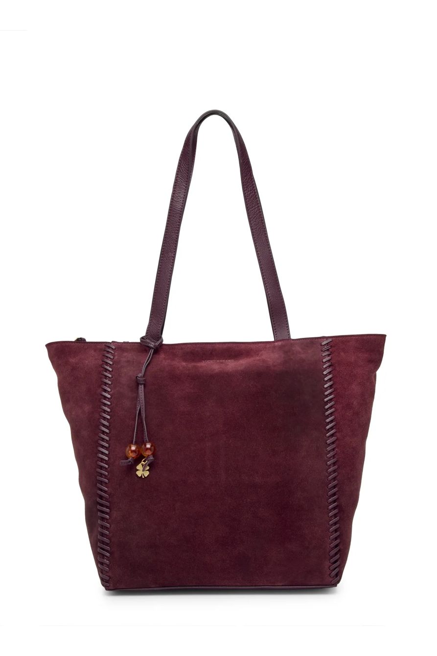 ANYA TOTE — BLACK CHERRY — image 1