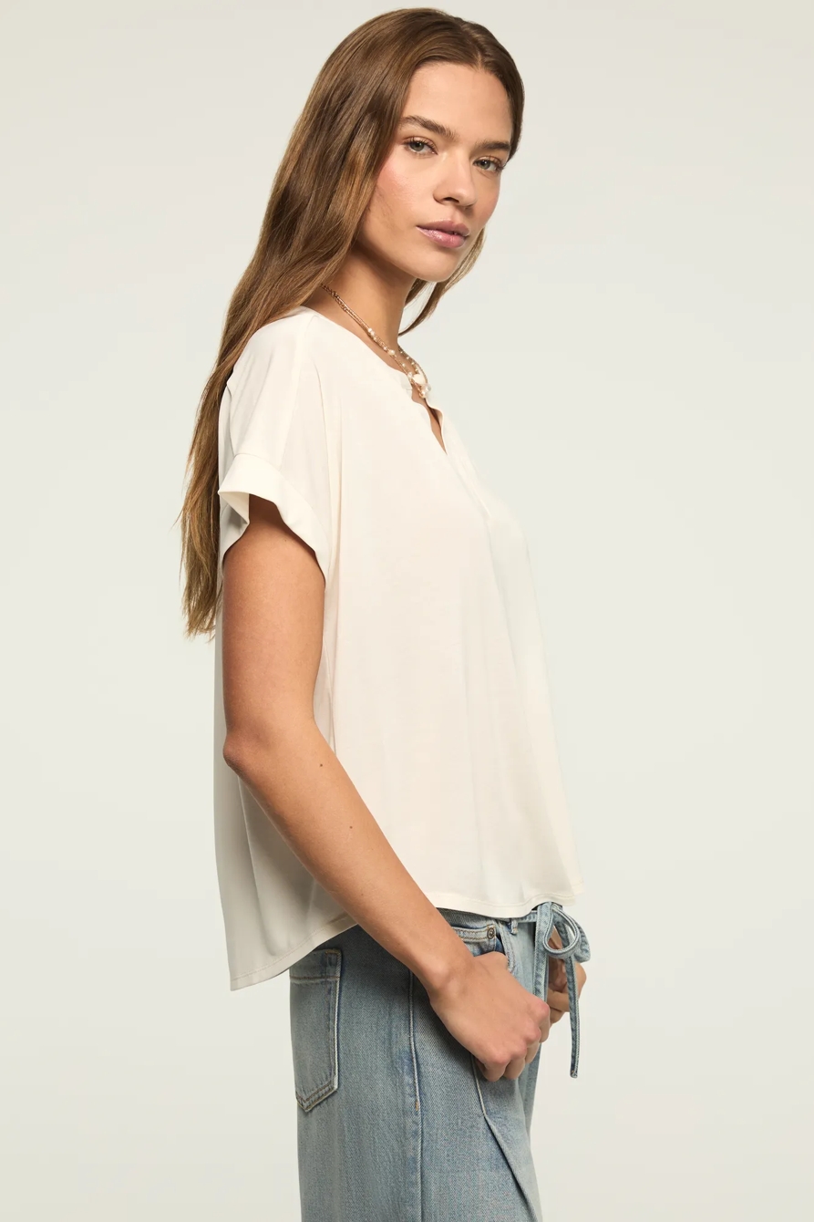 SANDWASH NOTCH TOP — ETHEREAL WHITE — image 4