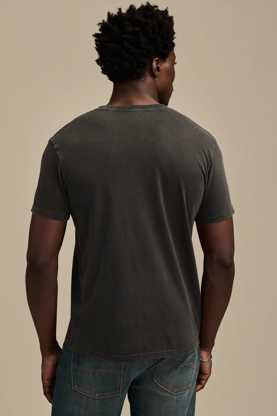 SLEIGHER SANTA TEE — JET BLACK — image 3