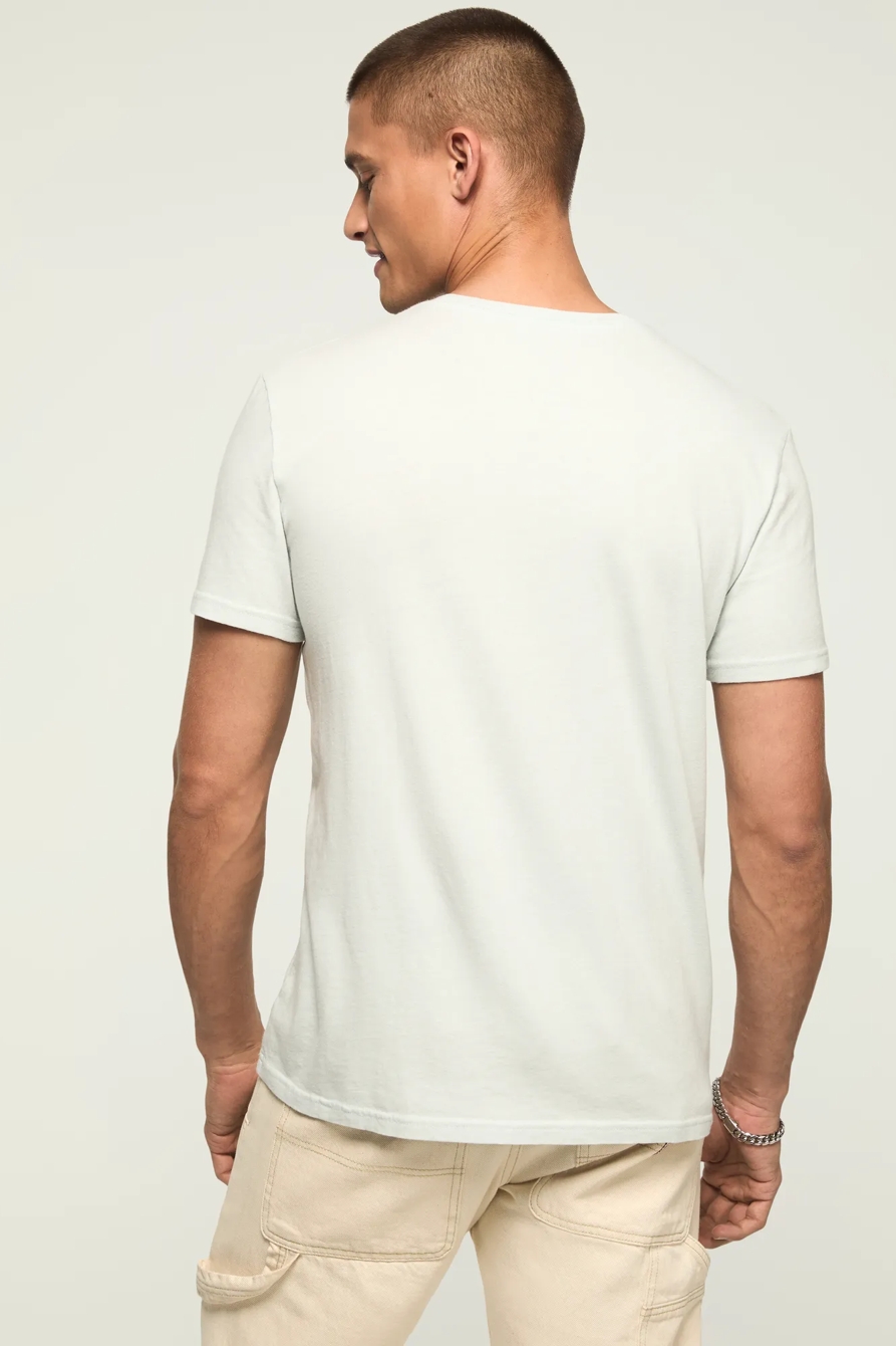 BLUE MOON LOGO TEE — ILLUSION BLUE — image 3