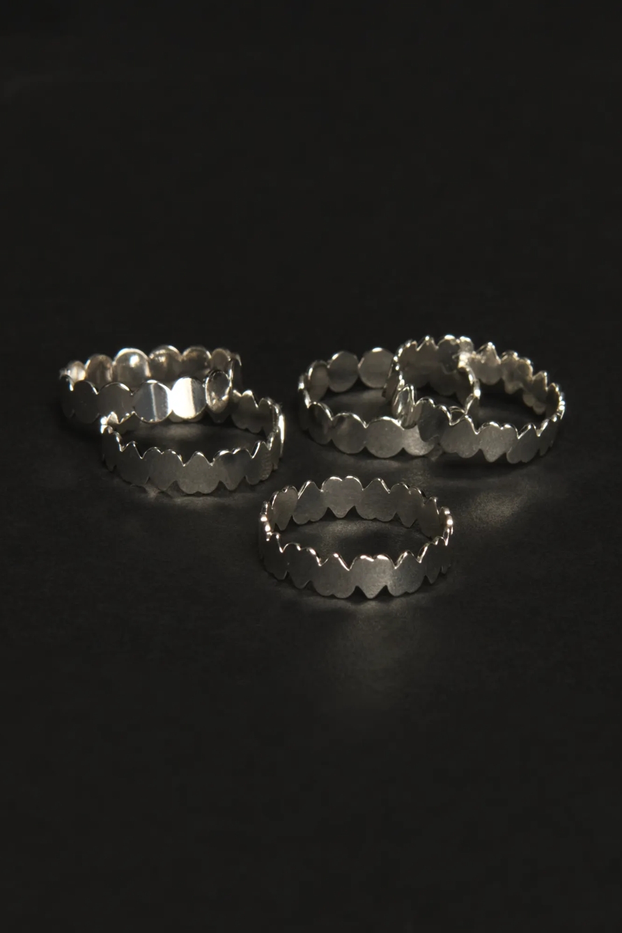 Stackable Ring Set — SILVER — image 2