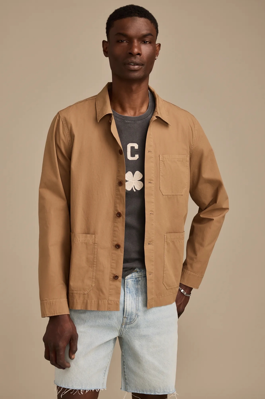 Poplin Chore Jacket — ELMWOOD — image 1