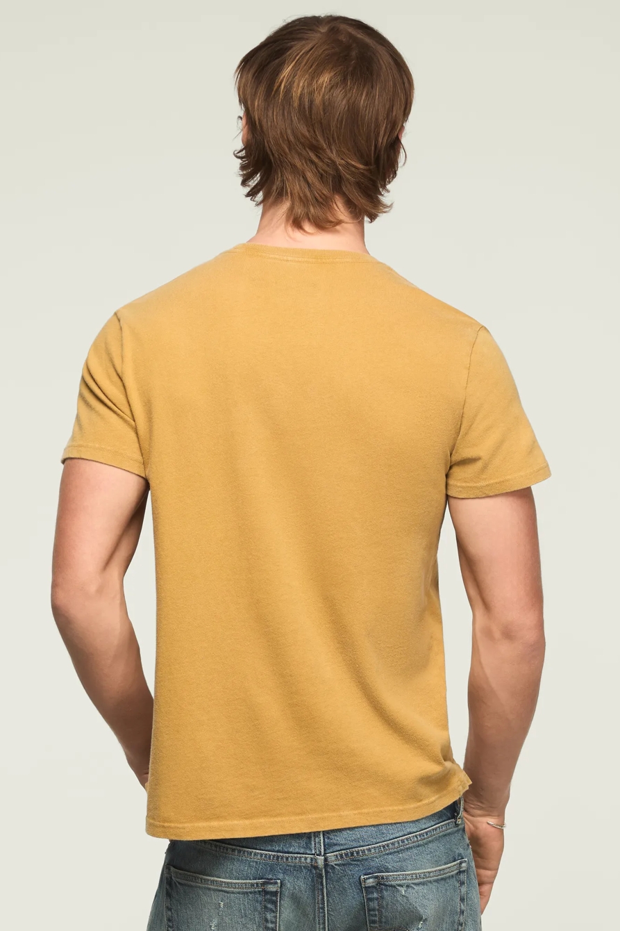 CORONA LOGO TEE — MUSTARD GOLD — image 3