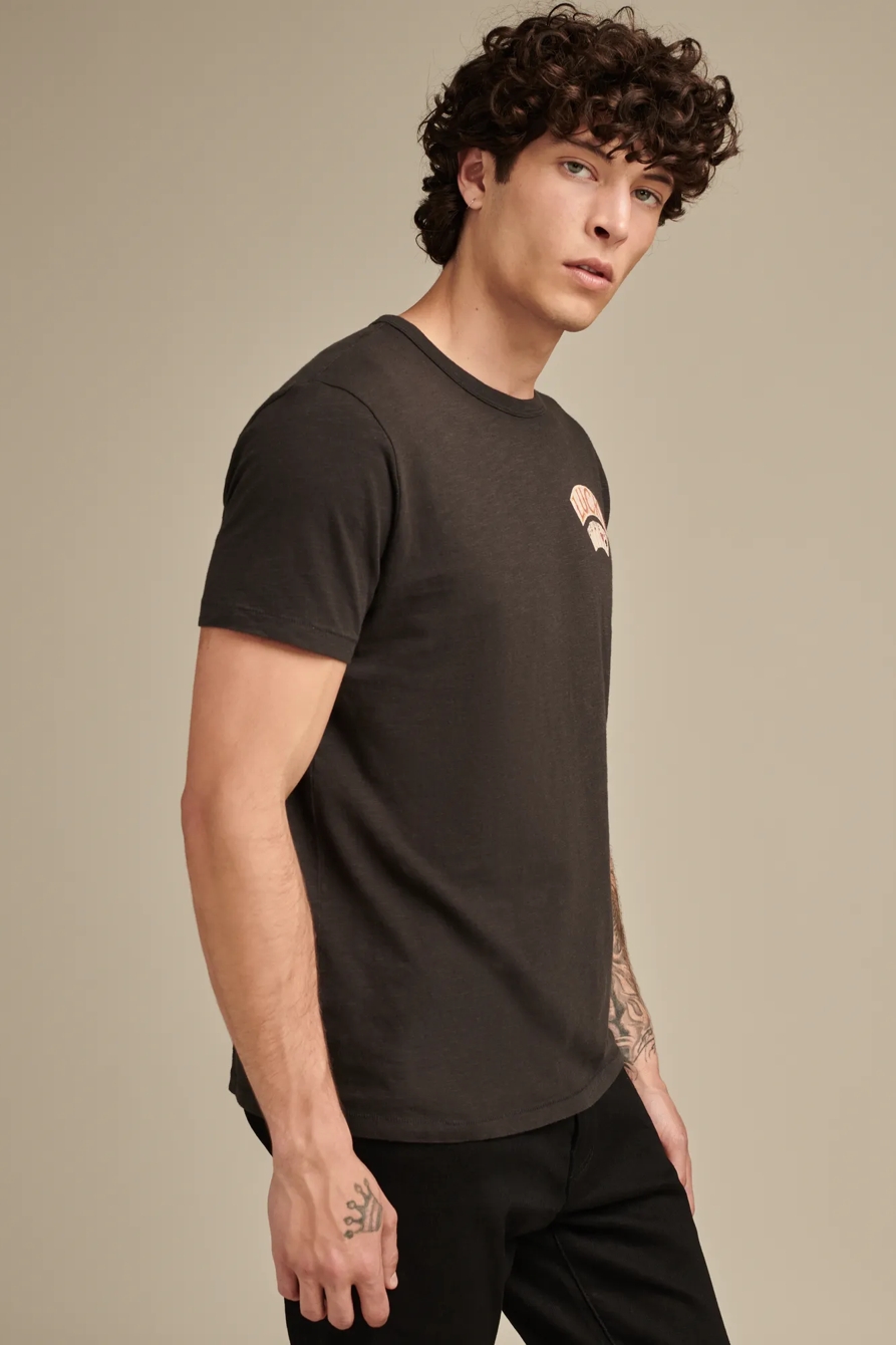 ACES OVER EIGHTS TEE — JET BLACK — image 4