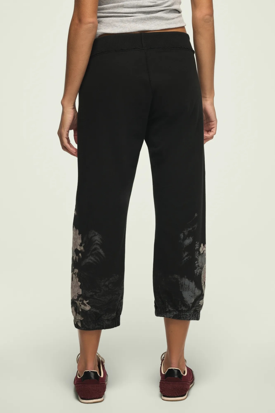 Lucky Brand Vintage Y2K Sweatpants — BLACK WASH — image 10