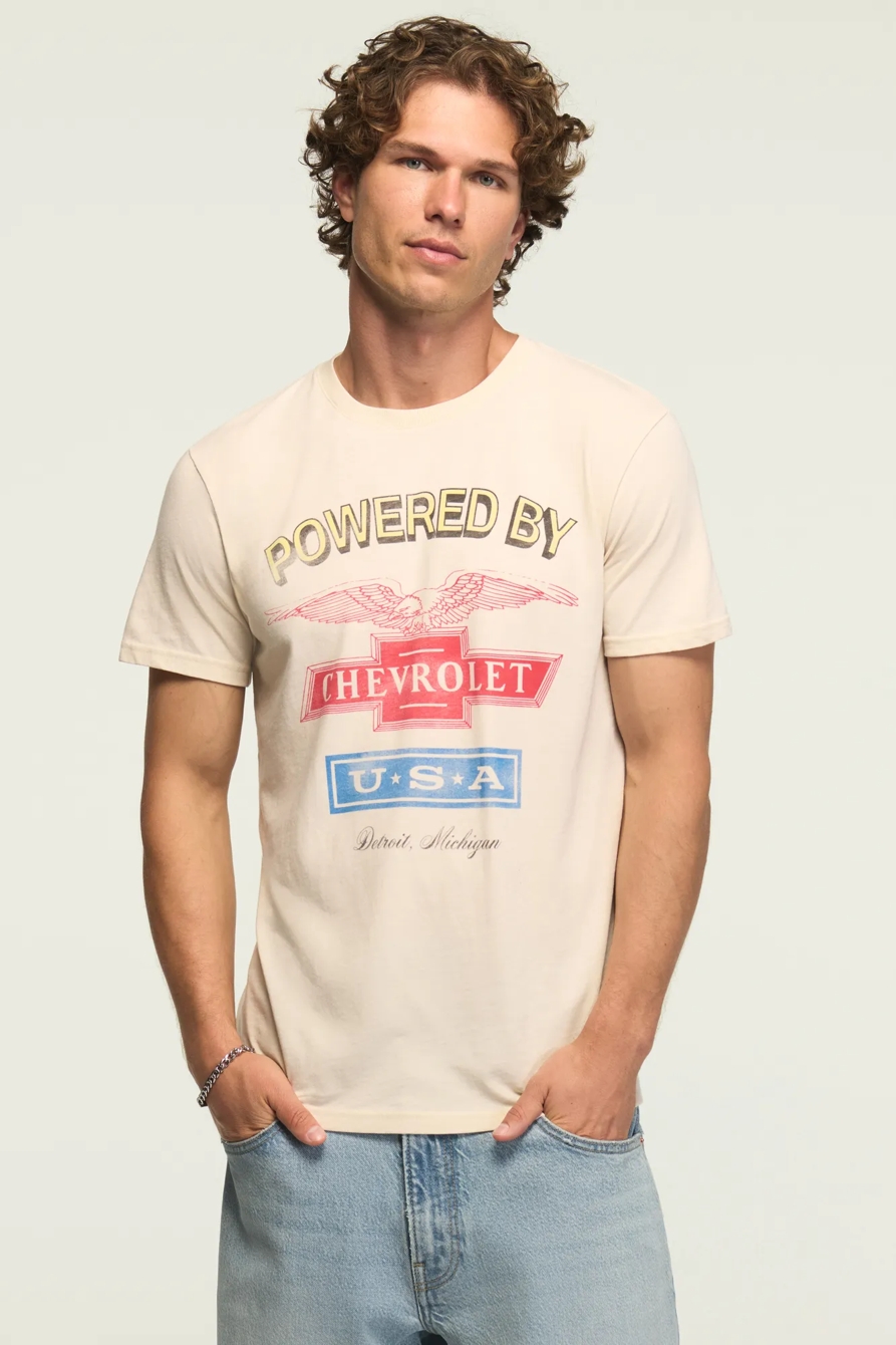 CHEVROLET LOGOS TEE — NEW BIRCH — image 1