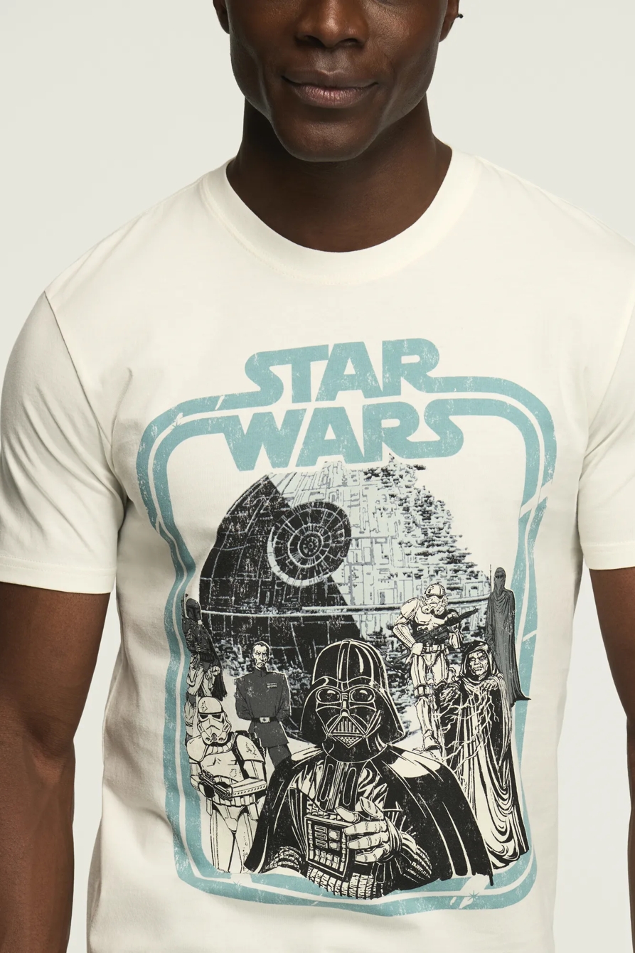 STAR WARS DEATH STAR TEE — CREAM — image 2