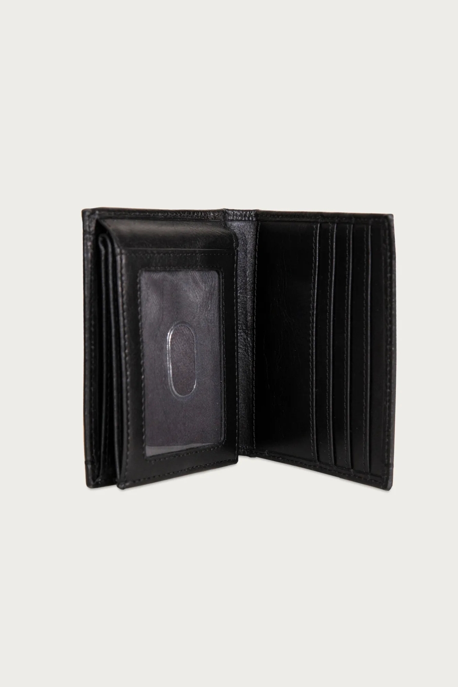 Smooth Leather L-Fold Wallet — BLACK — image 4
