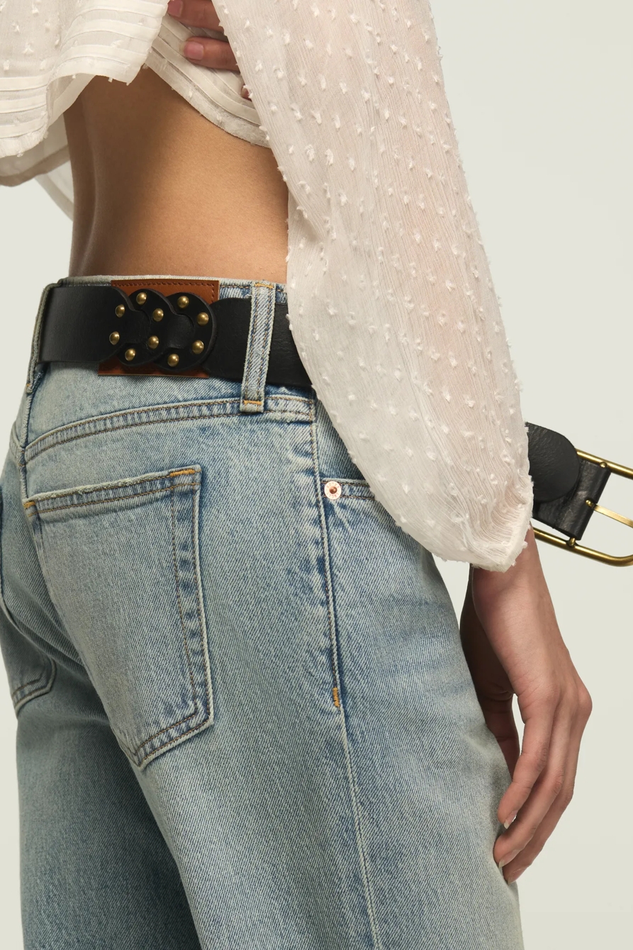 STUD LINK BELT — BLACK — image 4