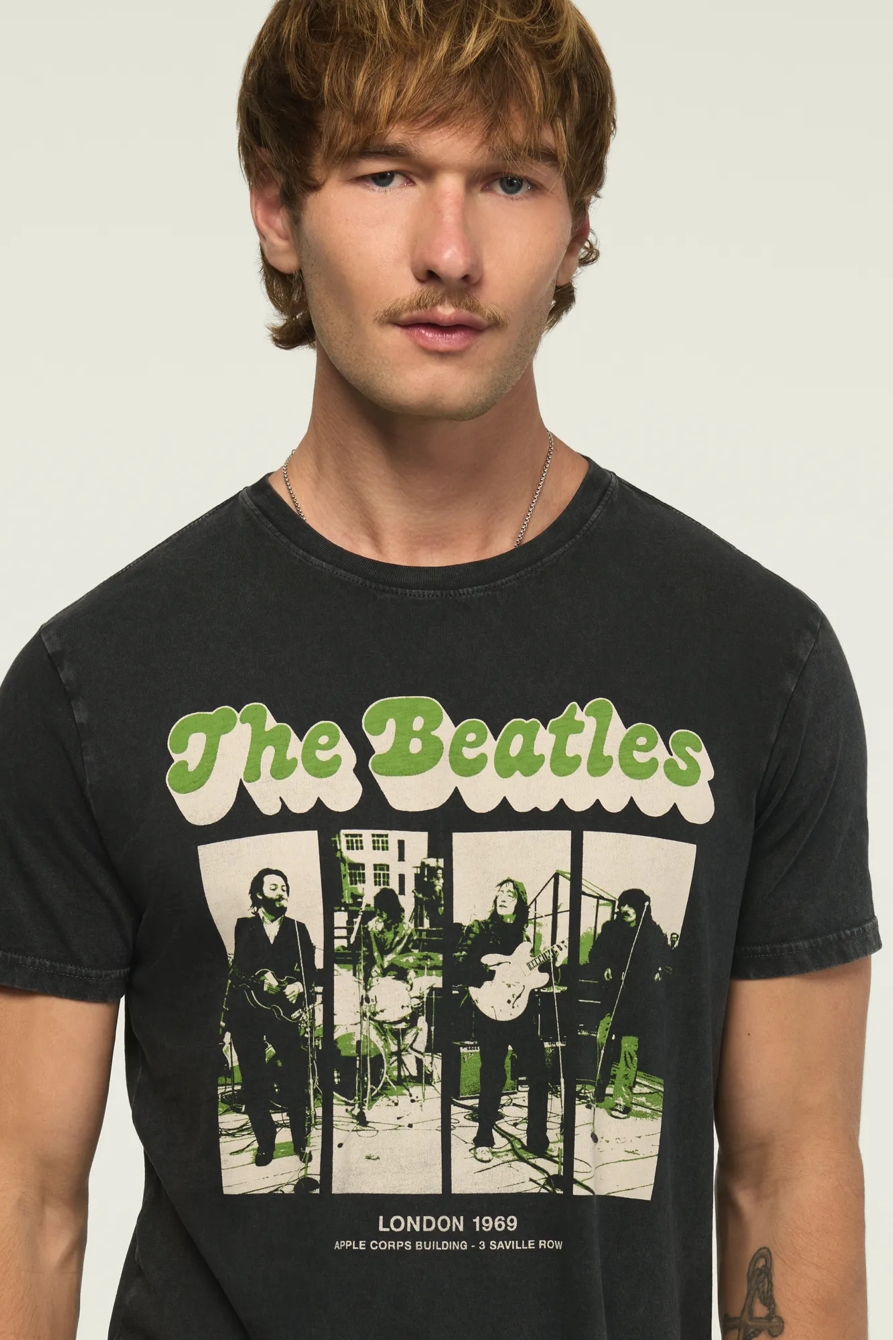 THE BEATLES LONDON TEE — JET BLACK — image 2