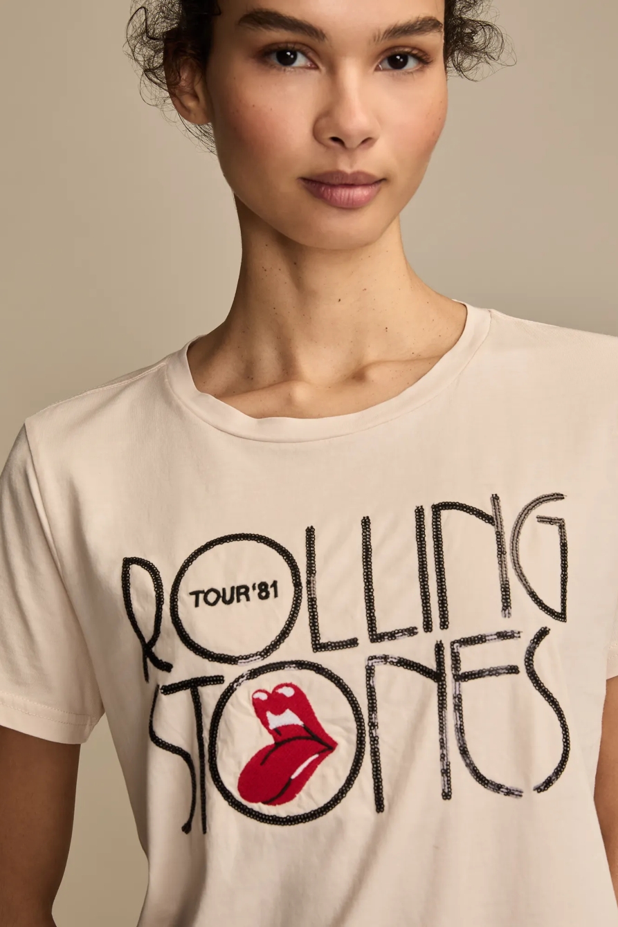 ROLLING STONES TOUR 81 CLASSIC CREW — MAUVE MORN — image 2