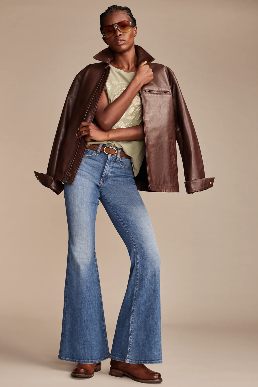 PULL THROUGH LEATHER BELT — BROWN — image 3