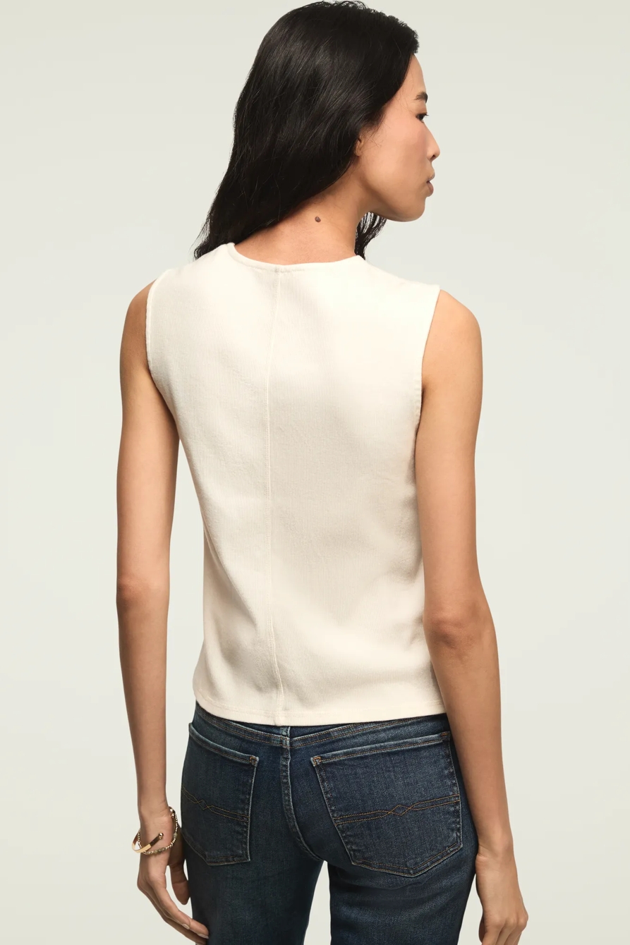 SCHIFFLEY FLYAWAY TANK — BRIGHT WHITE — image 3