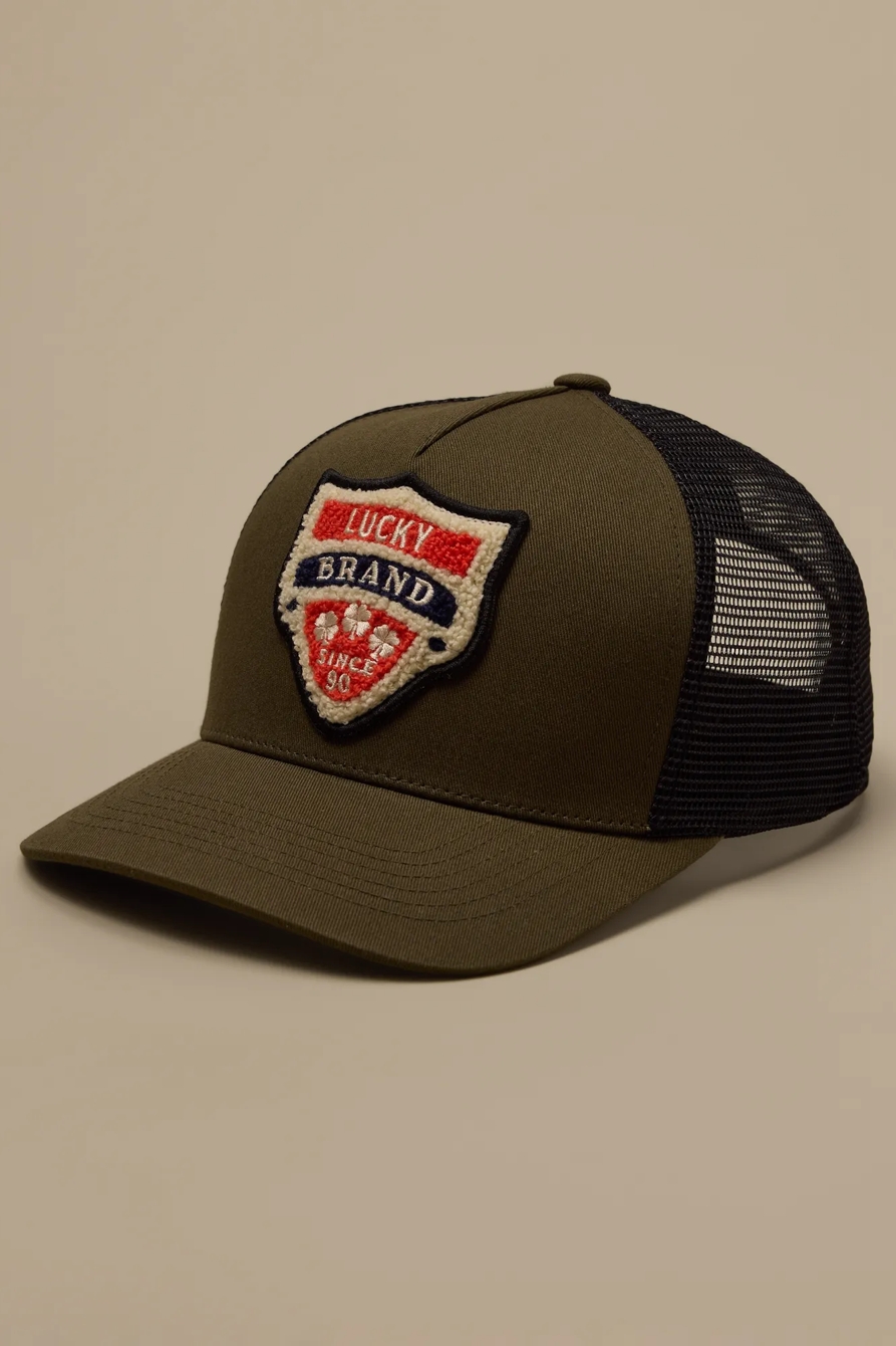 Vintage Patch Hat — GREEN — image 1