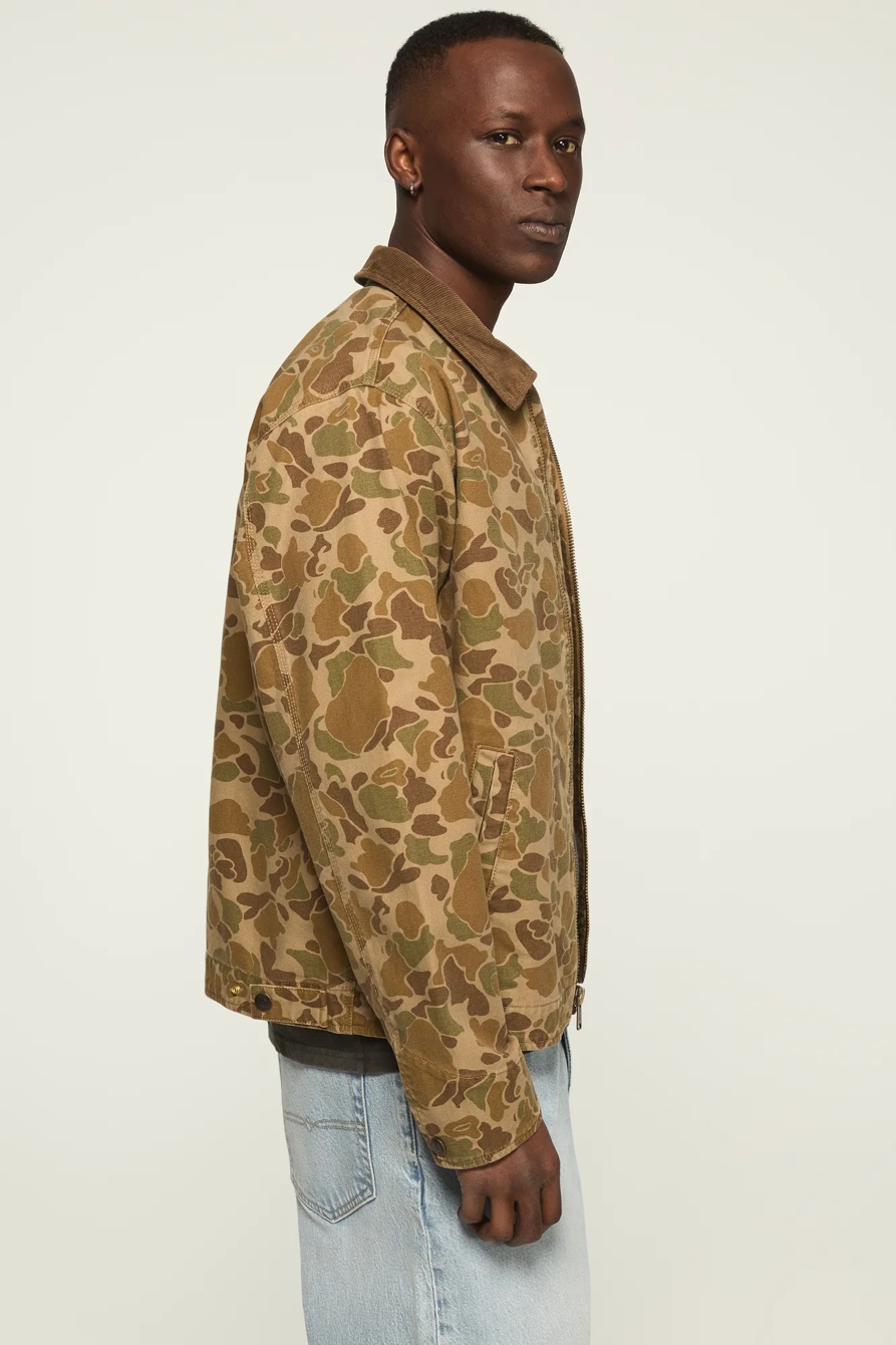 CANVAS UTILITY JACKET — CAMO MULTI — image 4