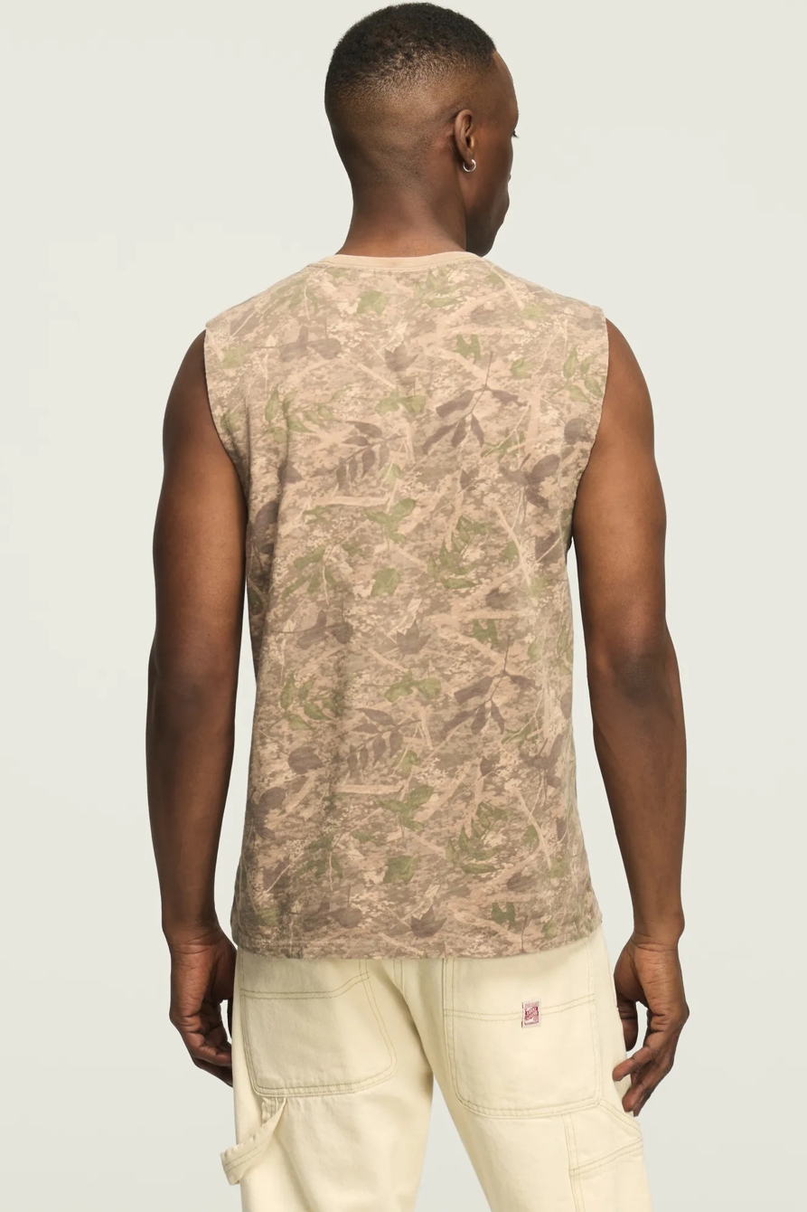 CAMO MUSCLE TANK — CAMO (ARMY COLORS) — image 4