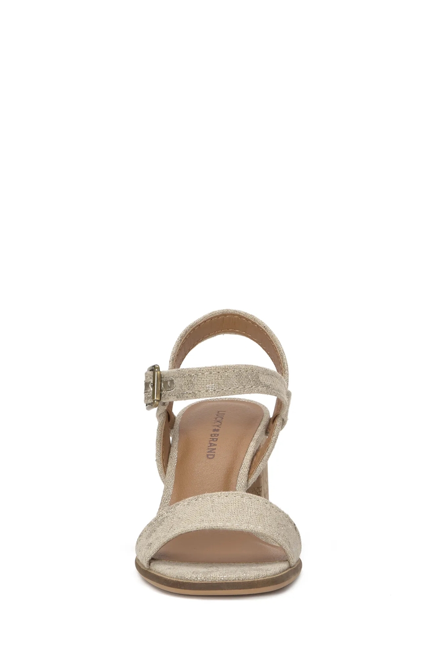 HALLIA HEEL — NATURAL MULTI — image 3