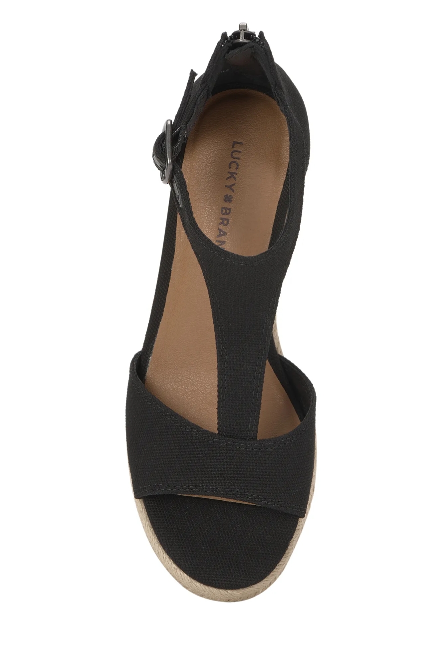CYLESTE WEDGE — BLACK — image 4