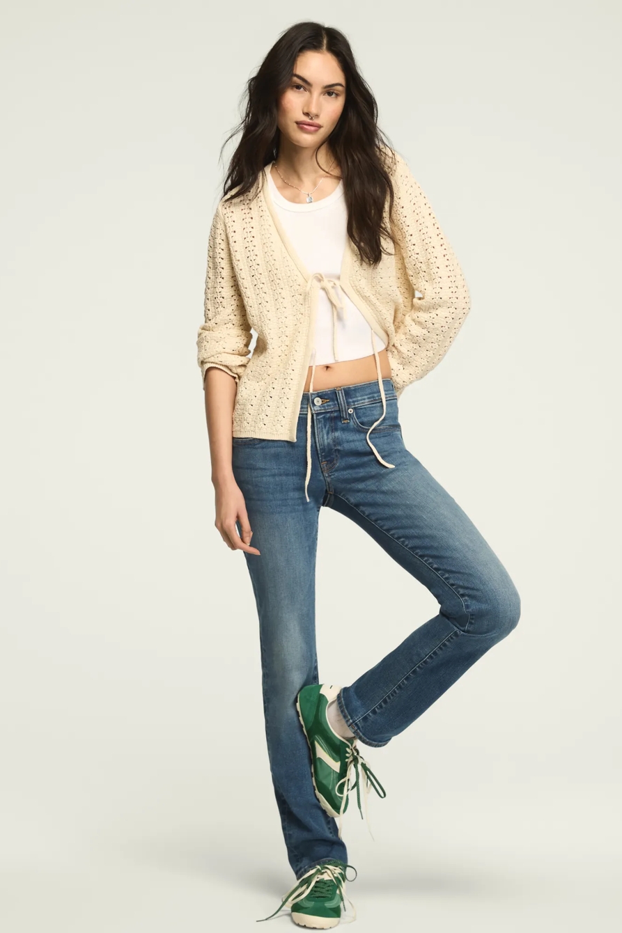 MID RISE SWEET STRAIGHT — SOMETHING FRESH WASH — image 2