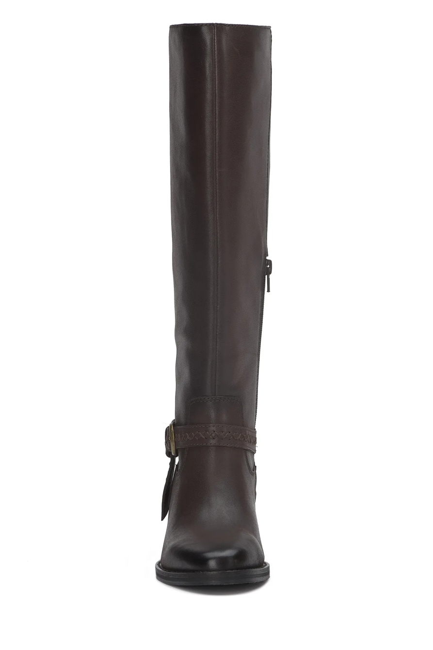 MALTET HIGH BOOT — DARK BROWN — image 3
