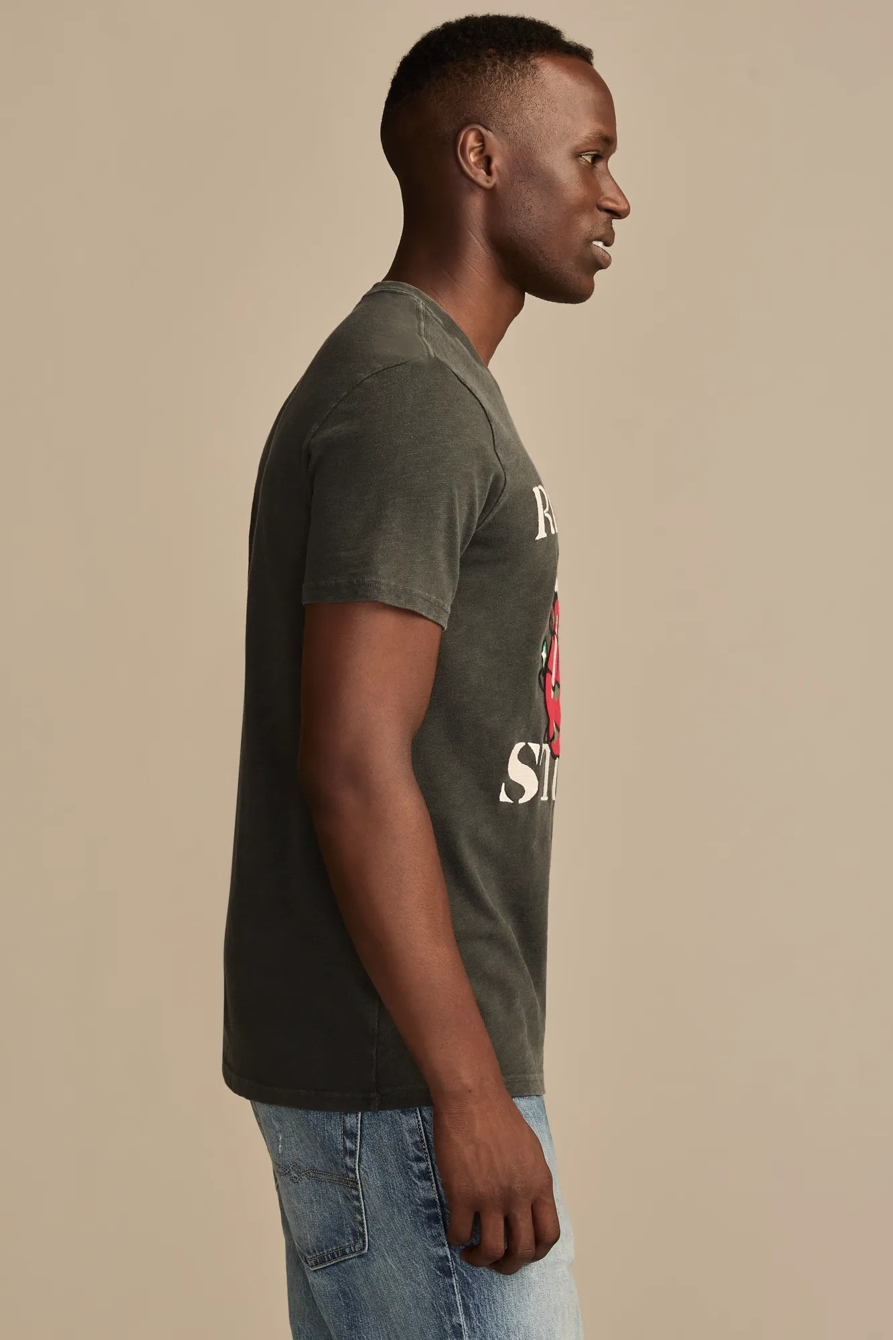 ROLLING STONES LIGHTS TEE — RAVEN — image 4