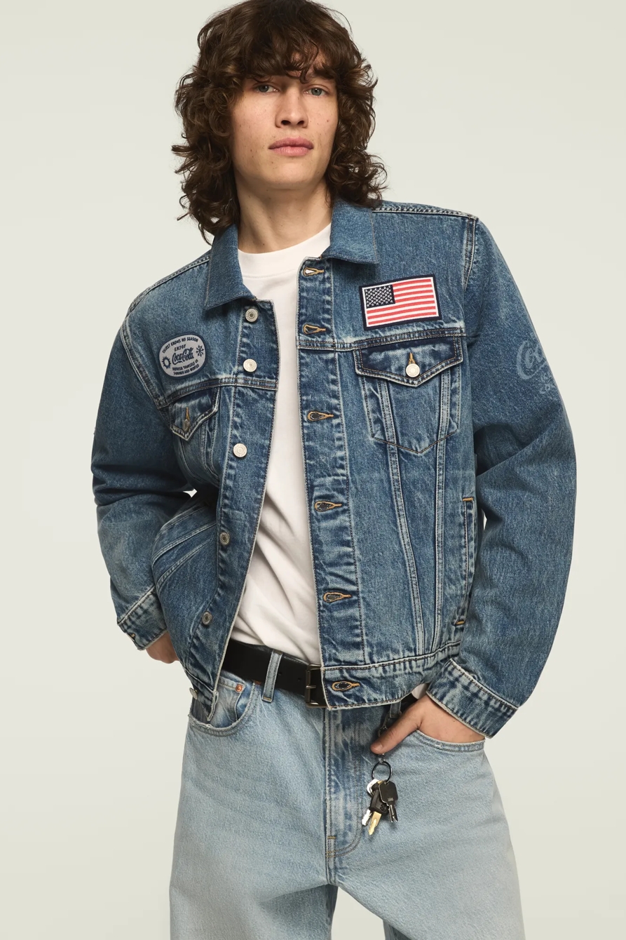 COCA COLA DENIM TRUCKER JACKET — FEEL THE POP — image 3
