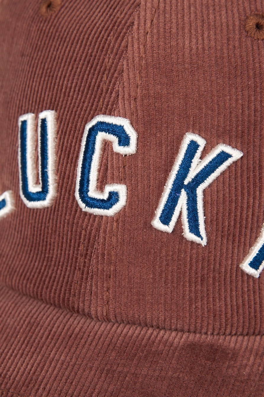 Lucky Corduroy Baseball Hat — RUST/COPPER — image 3