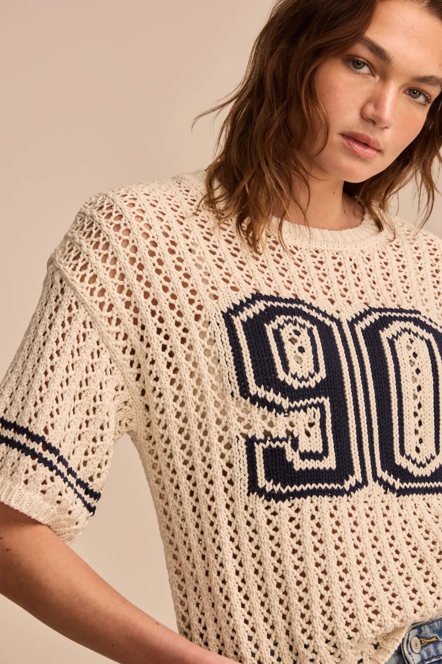 VARSITY MESH TEE — Turtledove — image 2