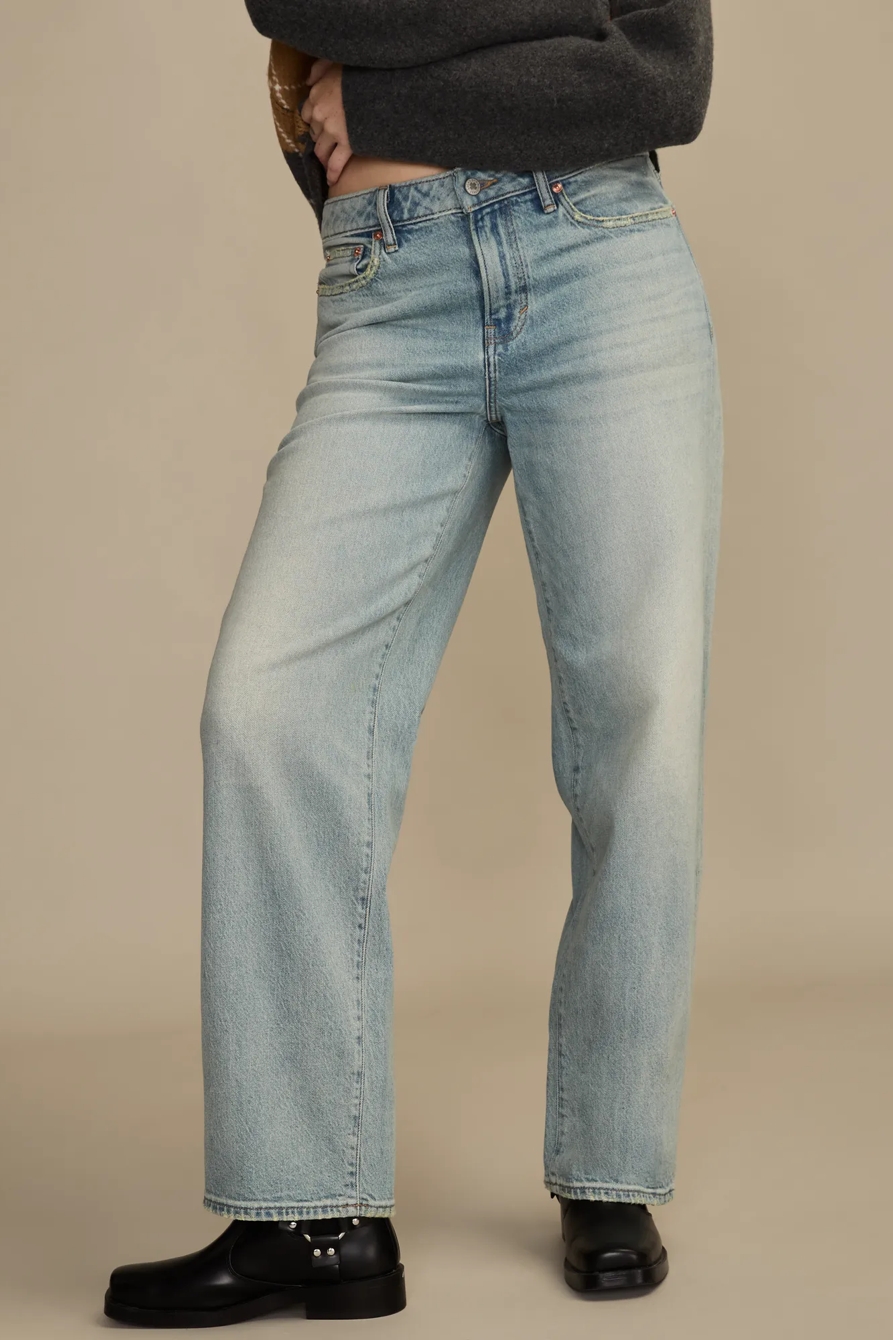 MID RISE CURVY BAGGY — COOL EMBRACE WASH — image 2