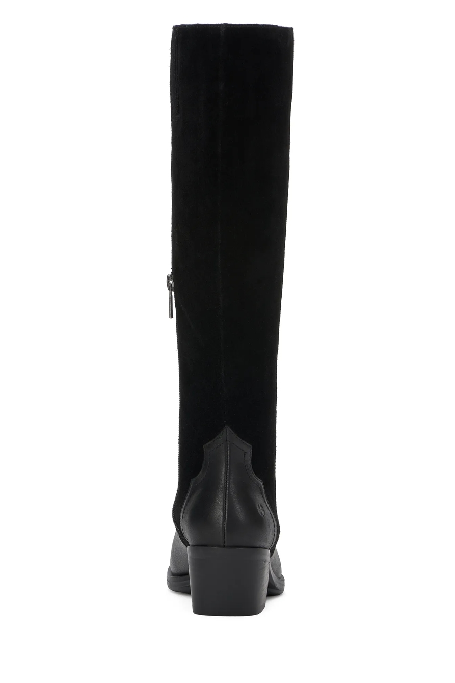 FRAHNA RIDING BOOT — BLACK — image 2