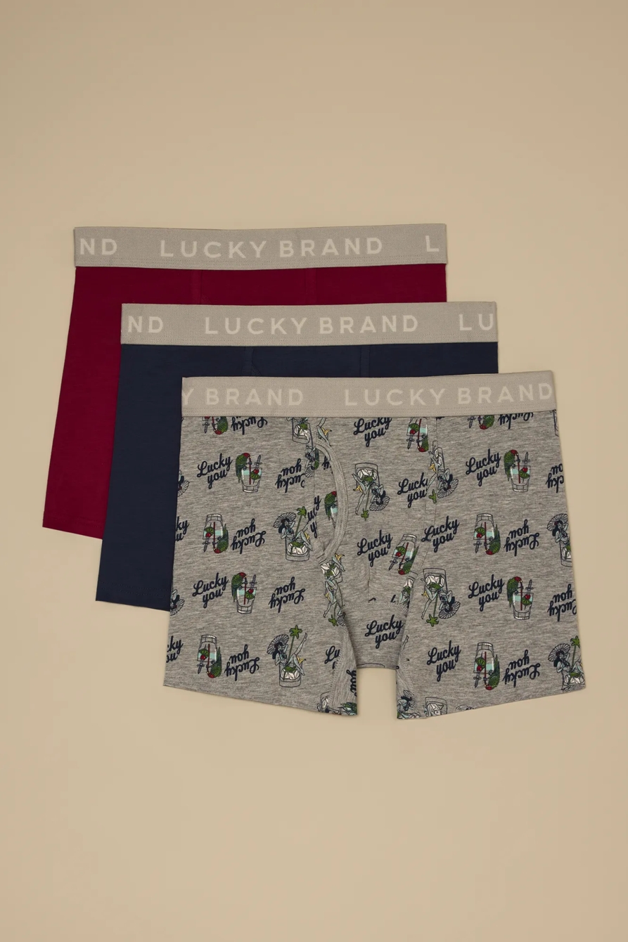 3 PACK BOXER BRIEF — LUAU PRINT — image 1