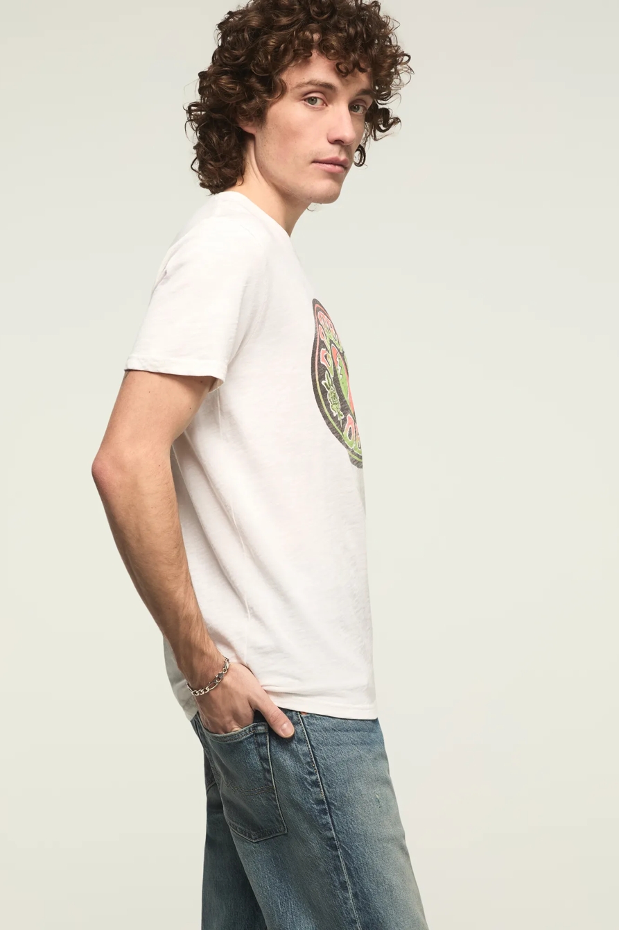 GRATEFUL DEAD CIRCLE TEE — BRIGHT WHITE — image 3