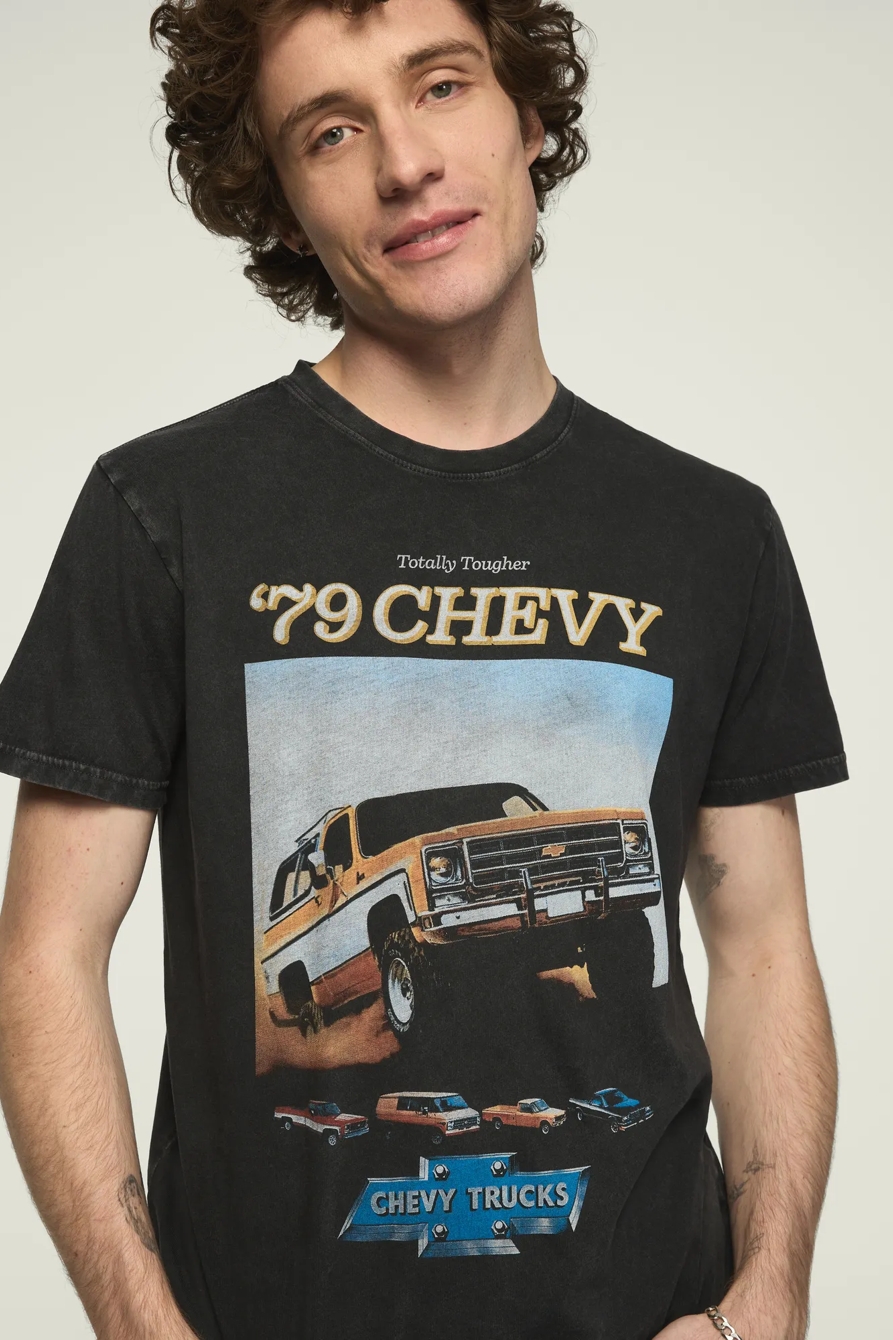 CHEVY TRUCKS TEE — JET BLACK — image 2