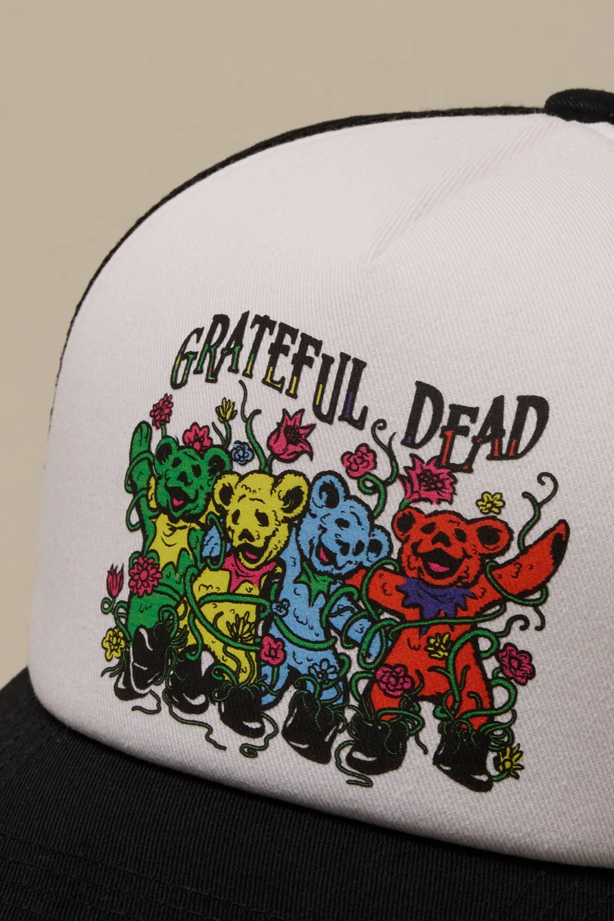 Grateful Dead BEARS TRUCKER HAT — MULTI — image 3