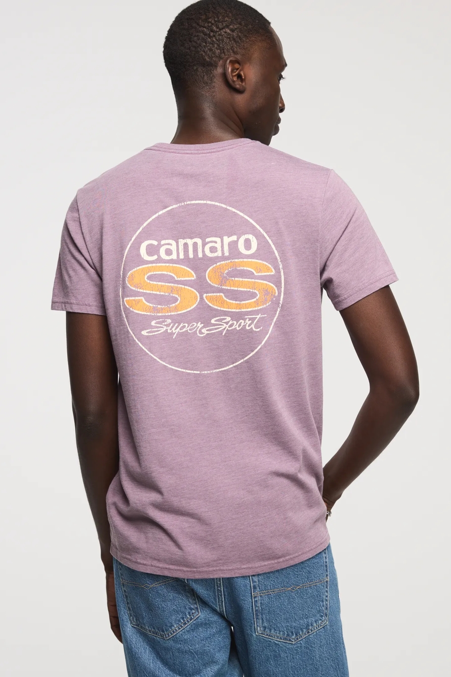 CAMARO LOGO TEE — BLACK PLUM — image 2