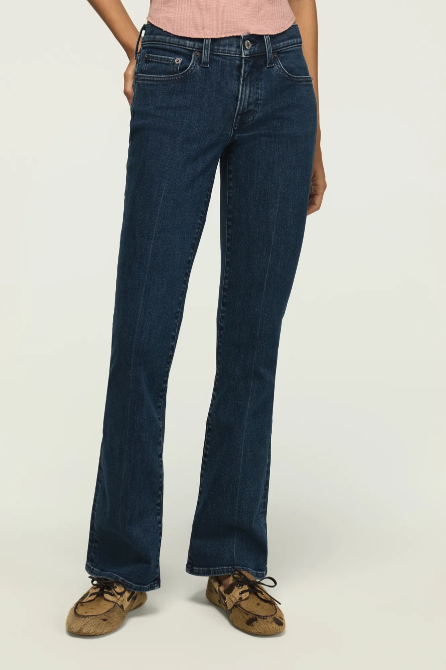 MID RISE SWEET BOOT — DARKER NIGHTS WASH — image 2