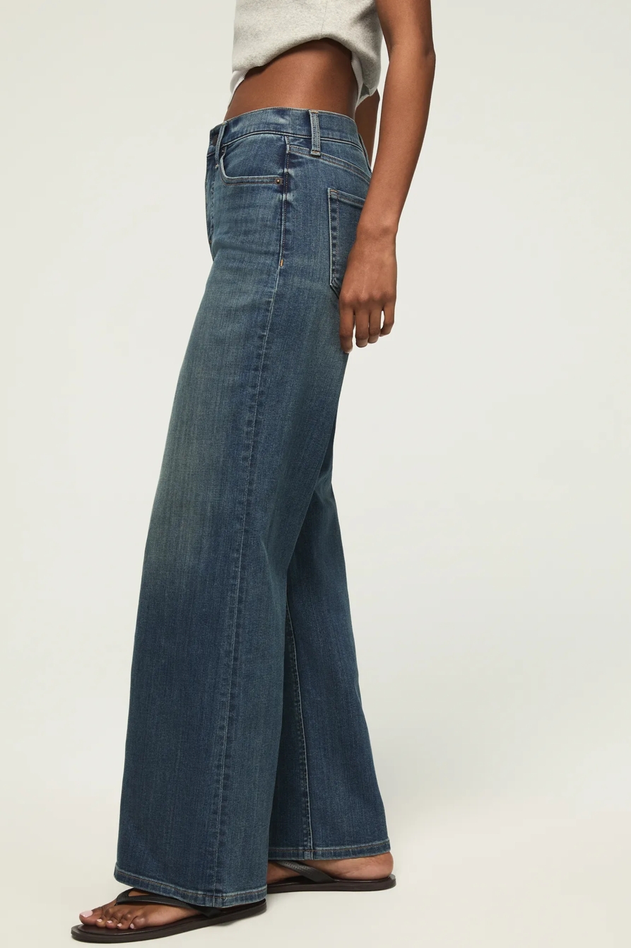 HIGH RISE STEVIE WIDE LEG — BLUE BABY WASH — image 5
