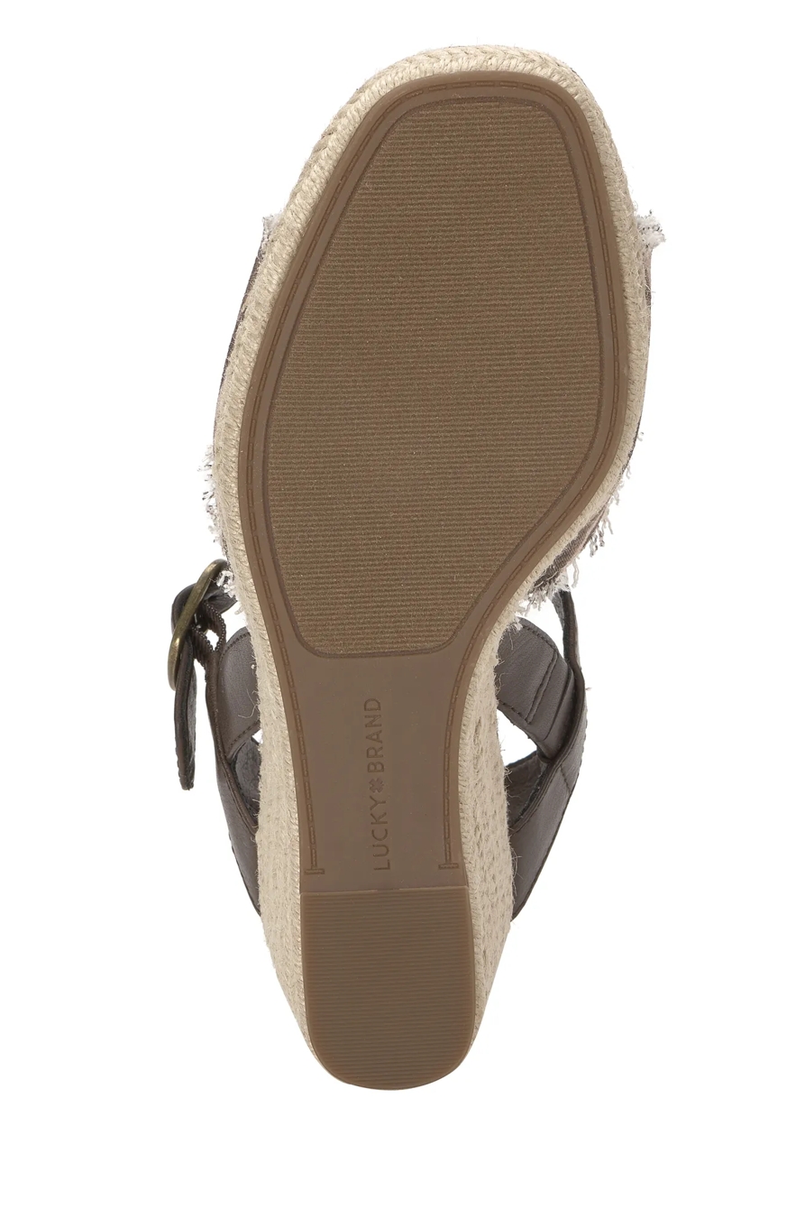 MINDRA WEDGE — MEDIUM BROWN — image 6